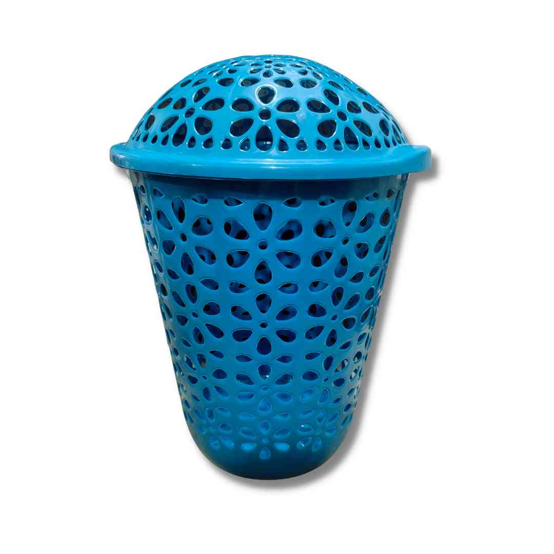 Unbreakable Durable Plastic Laundry Basket With Lid (Big Size) 50ltrs Unbreakable Durable Plastic Laundry Basket With Lid (Big Size) 50ltrs