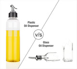 Oil Dispenser Transparent Plastic Oil Bottle | 1 Liter Oil Dispenser Transparent Plastic Oil Bottle | 1 Liter