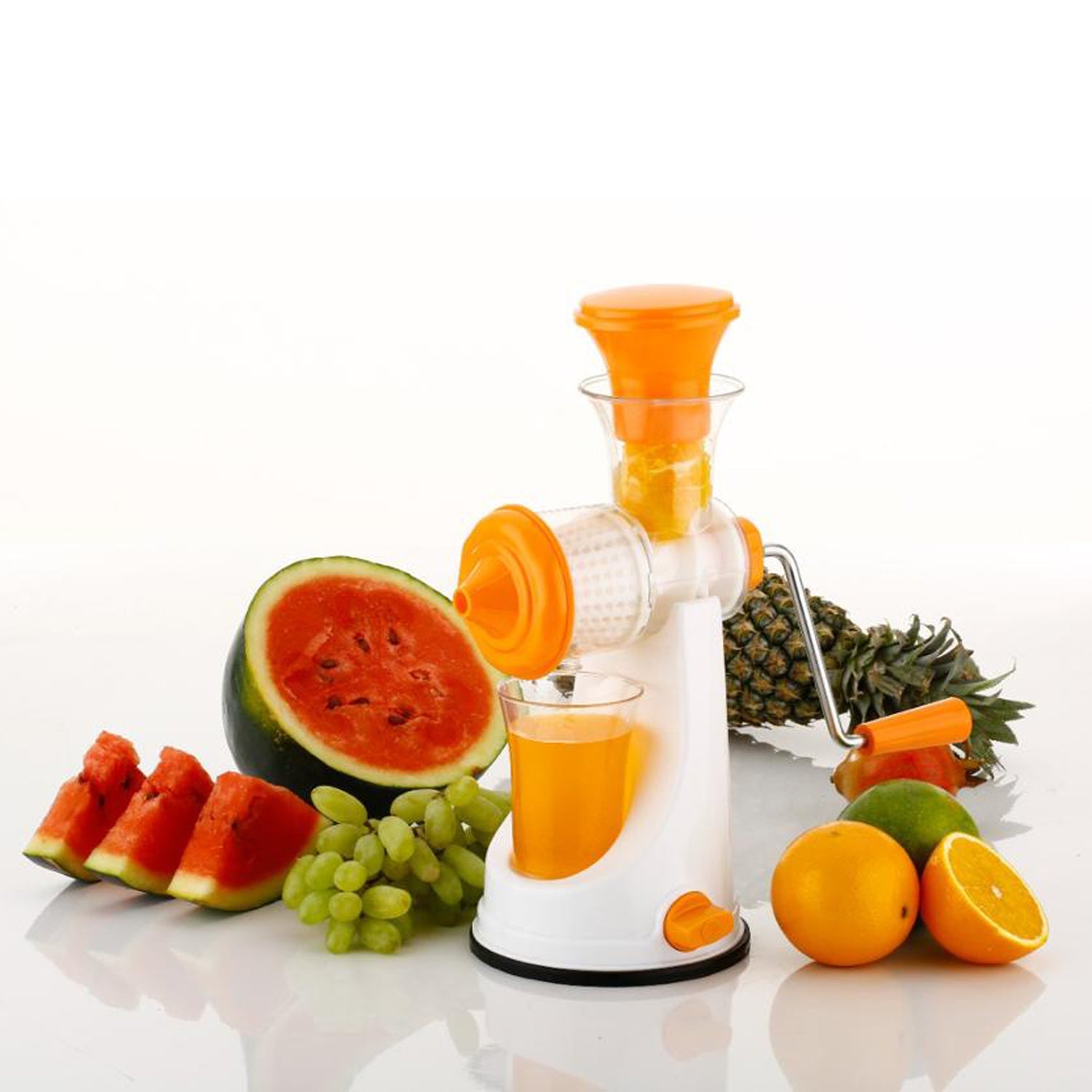 Plastic Multipurpose Manual Juicer Big Multicolor Plastic Multipurpose Manual Juicer Big Multicolor