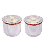 Maple Air Tight Container Jar 850 ml  For Home & Kitchen Use Jar Set of 2 pcs Maple Air Tight Container Jar 850 ml  For Home & Kitchen Use Jar Set of 2 pcs