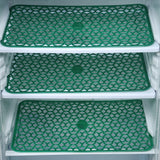 Waterproof PVC Refrigerator Drawer Mats /  Multipurpose Mats / Fridge Mats Set of 6 Pcs Waterproof PVC Refrigerator Drawer Mats /  Multipurpose Mats / Fridge Mats Set of 6 Pcs