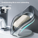New Leaf Soap Box used in all kinds of household and bathroom places as a soap stand and case. New Leaf Soap Box used in all kinds of household and bathroom places as a soap stand and case.