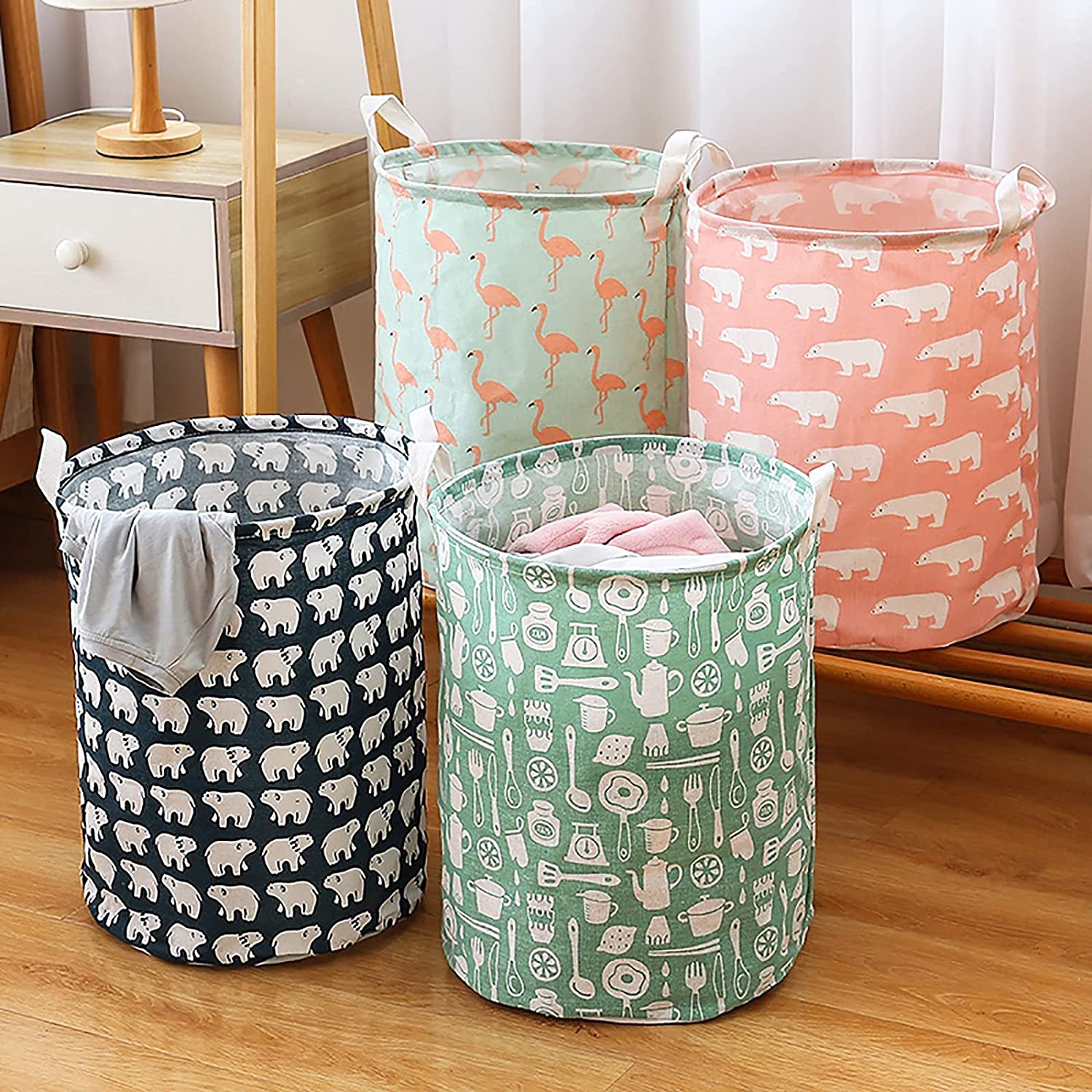 Durable and Collapsible Laundry storage Bag with Handles Clothes & Toys Storage Foldable Laundry Bag for Dirty Clothes. Durable and Collapsible Laundry storage Bag with Handles Clothes & Toys Storage Foldable Laundry Bag for Dirty Clothes.