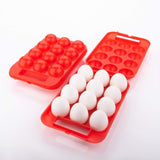 Plastic Egg Carry Tray Holder Carrier Storage Box (12Cavity) Plastic Egg Carry Tray Holder Carrier Storage Box (12Cavity)