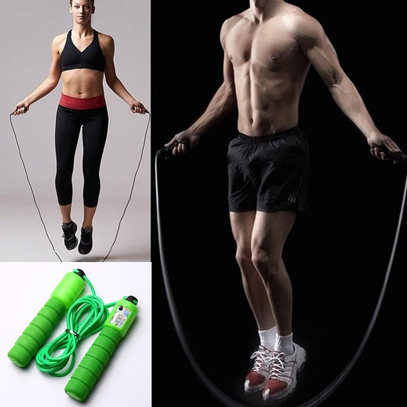 Electronic Counting Skipping Rope (9-feet) Electronic Counting Skipping Rope (9-feet)