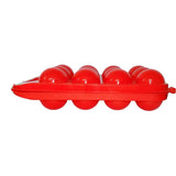 Plastic Egg Carry Tray Holder Carrier Storage Box (12Cavity) Plastic Egg Carry Tray Holder Carrier Storage Box (12Cavity)