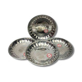 STEEL SMALL PLATE 4PCS