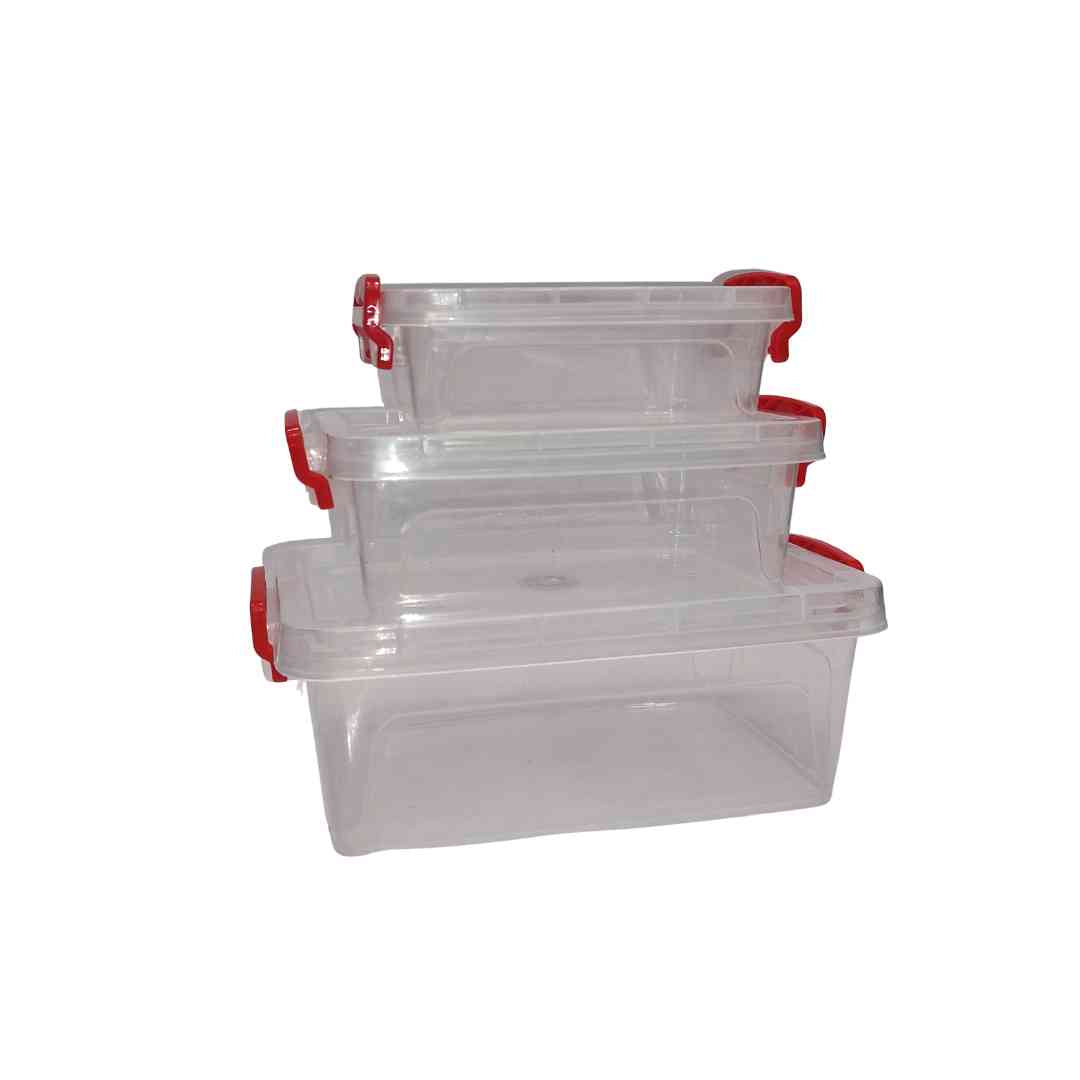 3pcs Crysta Small Container