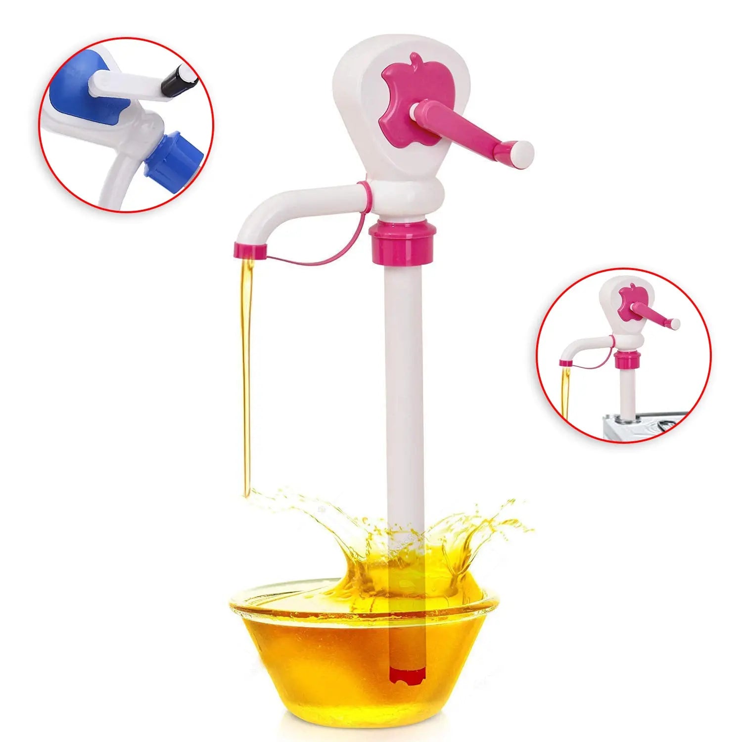 Premium Oil Pump Multicolor Manual Hand Oil Pump