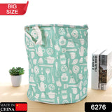 Durable and Collapsible Laundry storage Bag with Handles Clothes & Toys Storage Foldable Laundry Bag for Dirty Clothes.