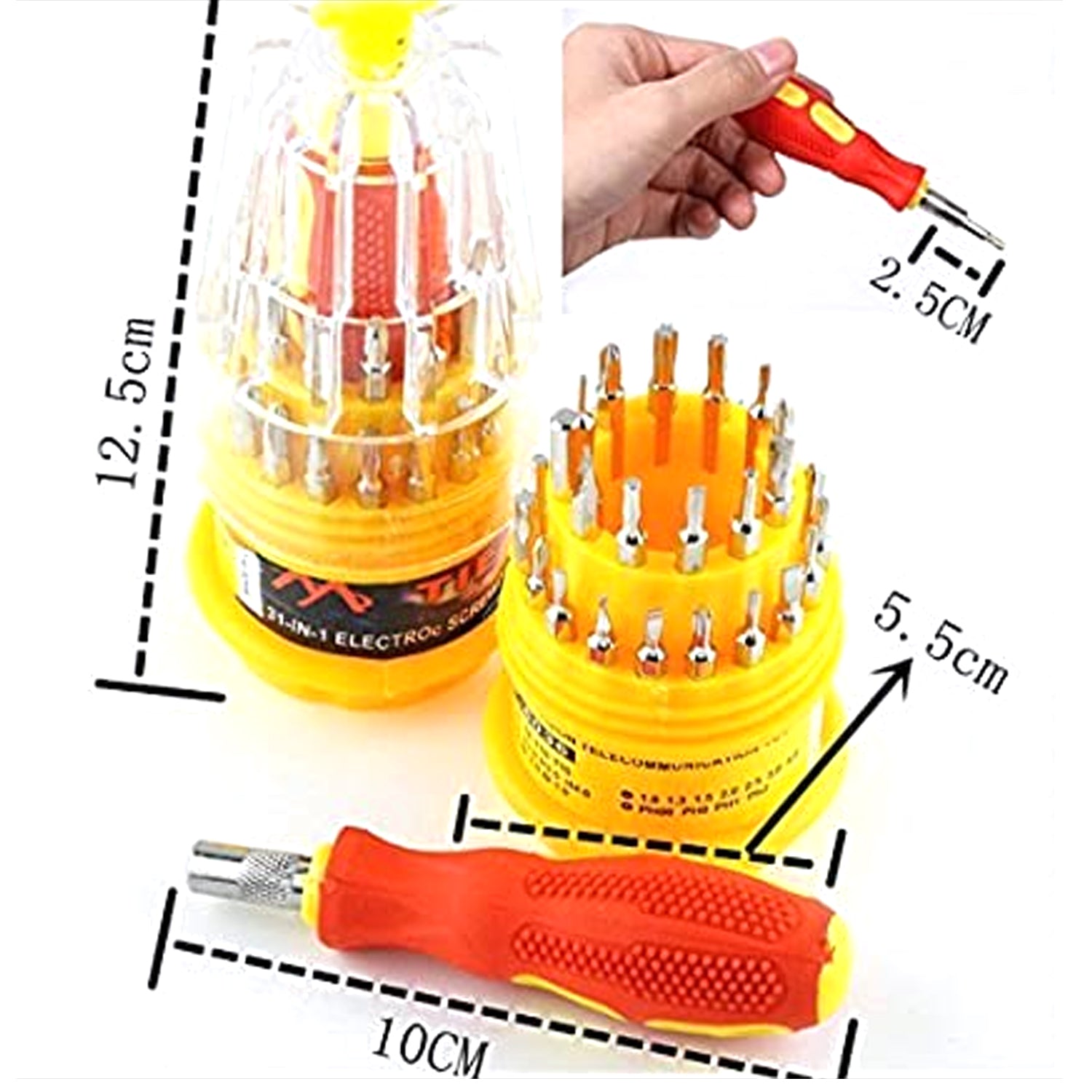 Magnetic 31 in 1 Repairing ScrewDriver Tool Set Kit For home Essential