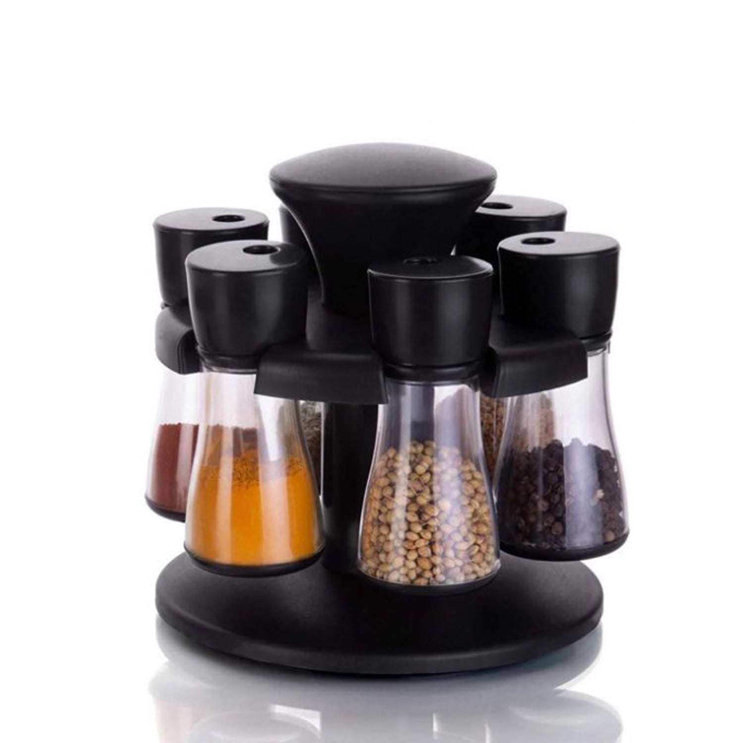 6 Pc Spice Rack Used For Storing Spices Easily In An Ordered Manner.