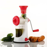 Plastic Multipurpose Manual Juicer Big Multicolor