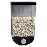 Wall Mounted Cereal Dispenser Tank Grain Dry Food Container (1500ML) (Multicolour)