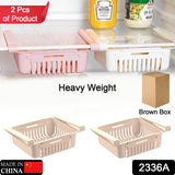 EXPANDABLE ADJUSTABLE MULTIPURPOSE FRIDGE STORAGE BASKET