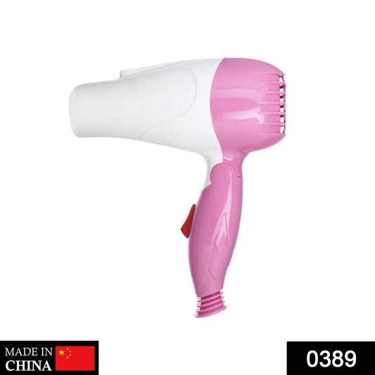 Folding Hair Dryer Hair with 2 speed control 1000W