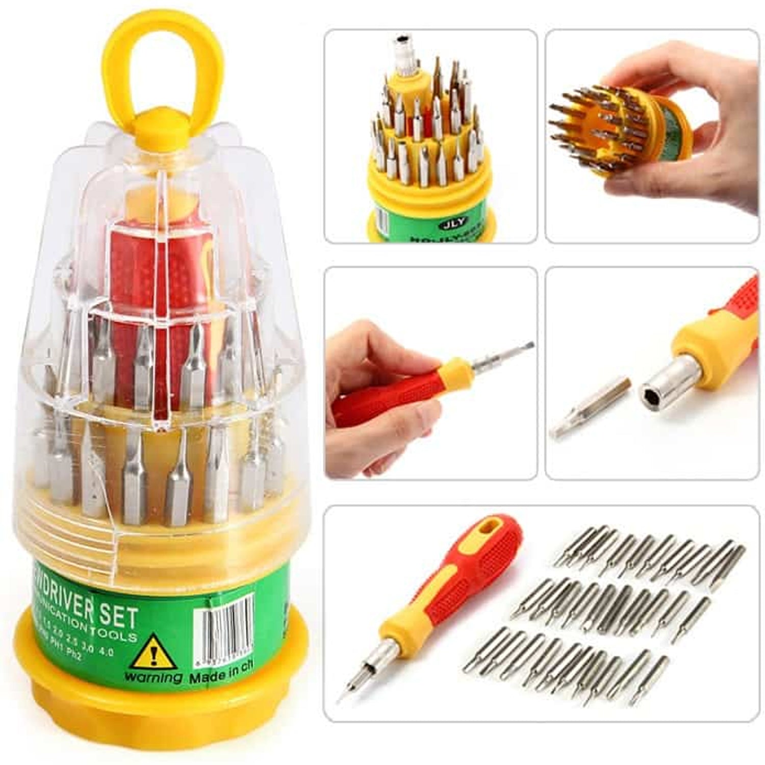 Magnetic 31 in 1 Repairing ScrewDriver Tool Set Kit For home Essential