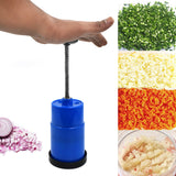 Onion Vegetable Hand Press Cutting Chopper