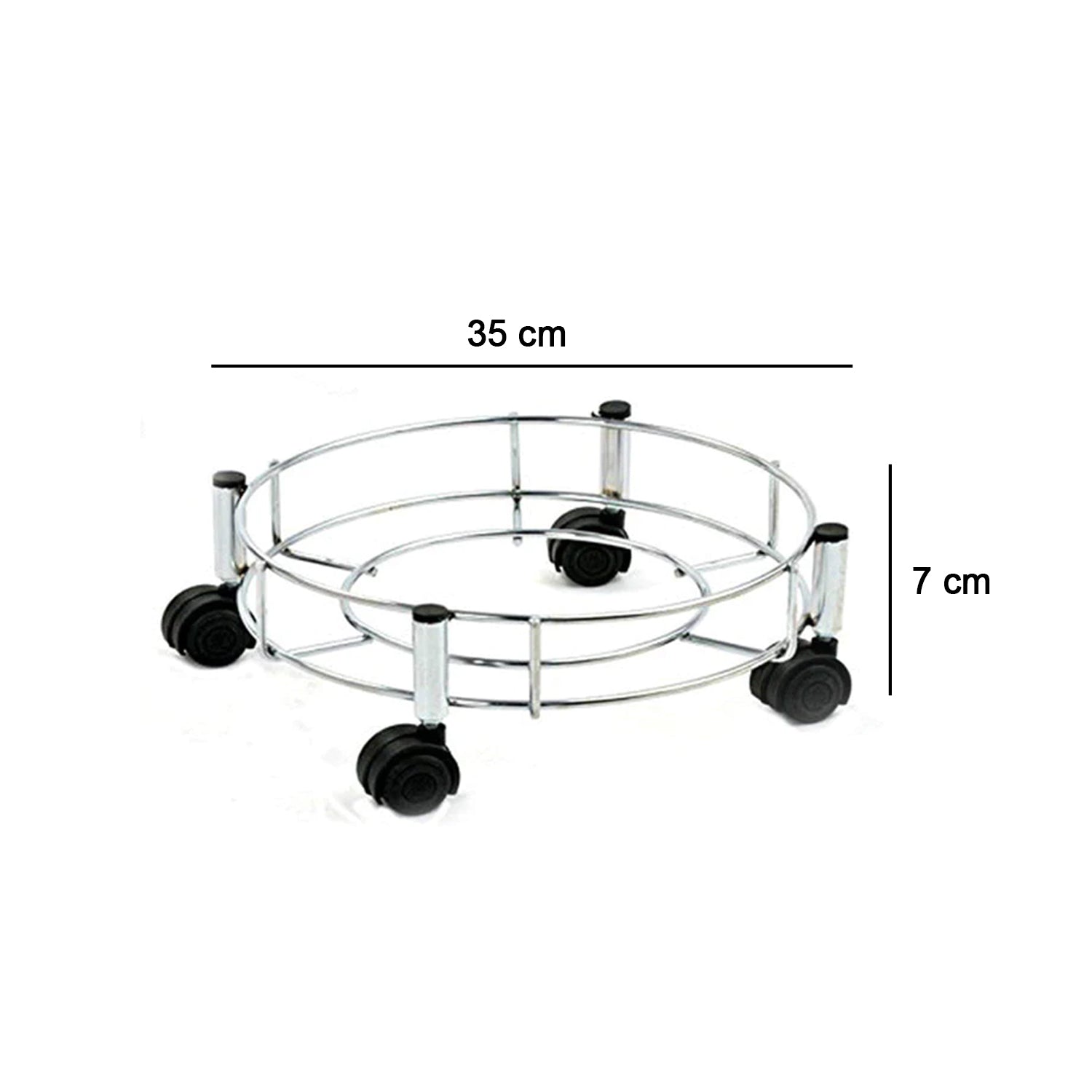 Stainless Steel Gas Cylinder Trolley