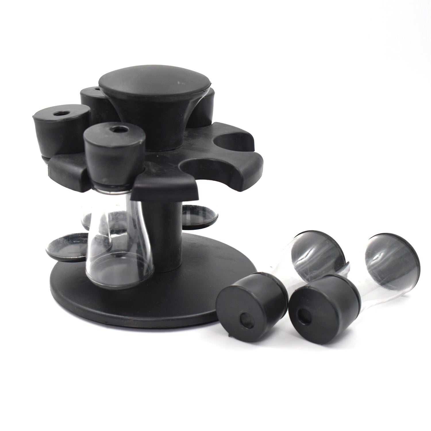 6 Pc Spice Rack Used For Storing Spices Easily In An Ordered Manner.