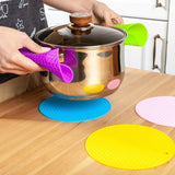 Silicone Trivet for Hot Dish and Pot, Silicone Hot Pads ( 6 pcs )