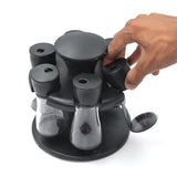 6 Pc Spice Rack Used For Storing Spices Easily In An Ordered Manner.