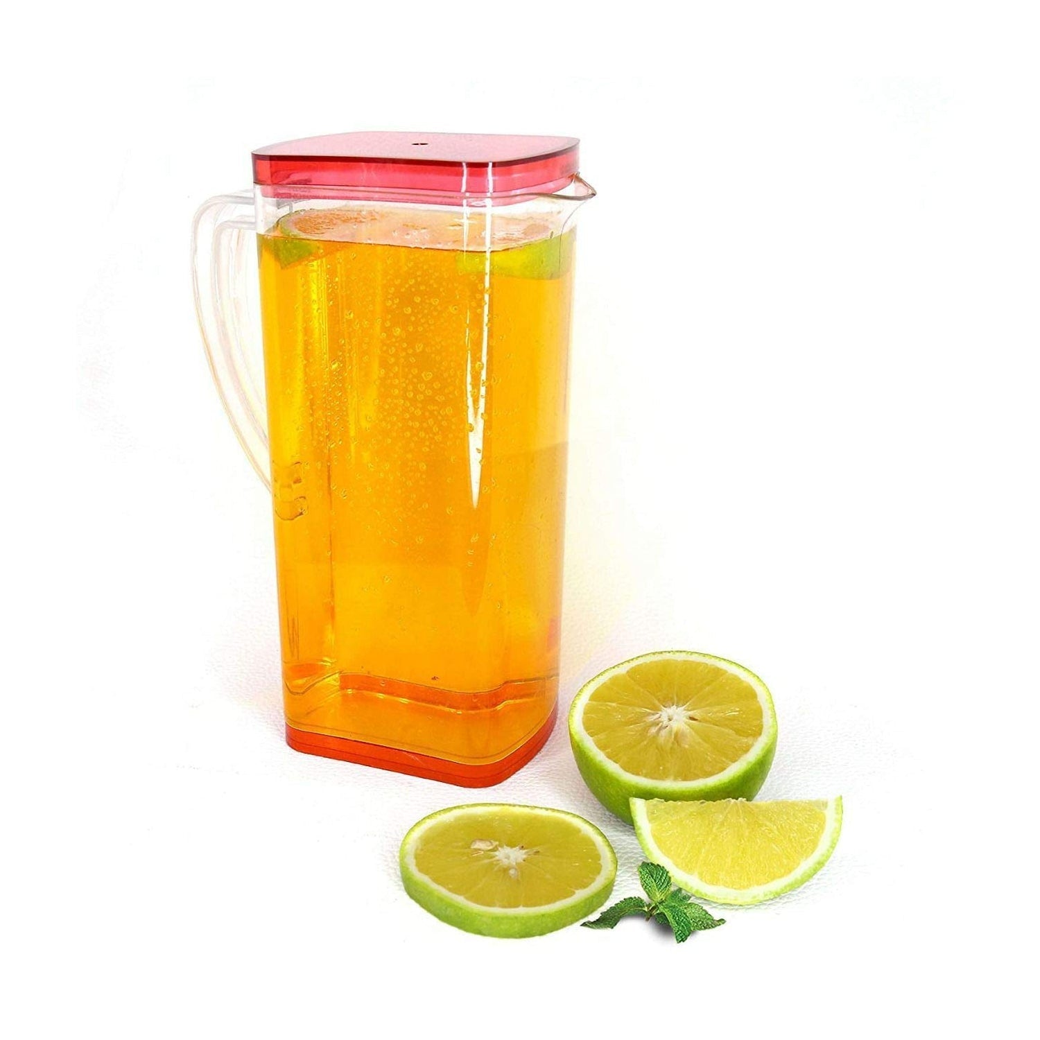 2000Ml Square Jug For Carrying Water And Types Of Juices And Beverages And All.