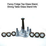 Fancy Fridge Top Glass Stand, Dining Table Glass Stand