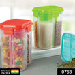 Transparent 4 Section Storage Dispenser (2000 ml)