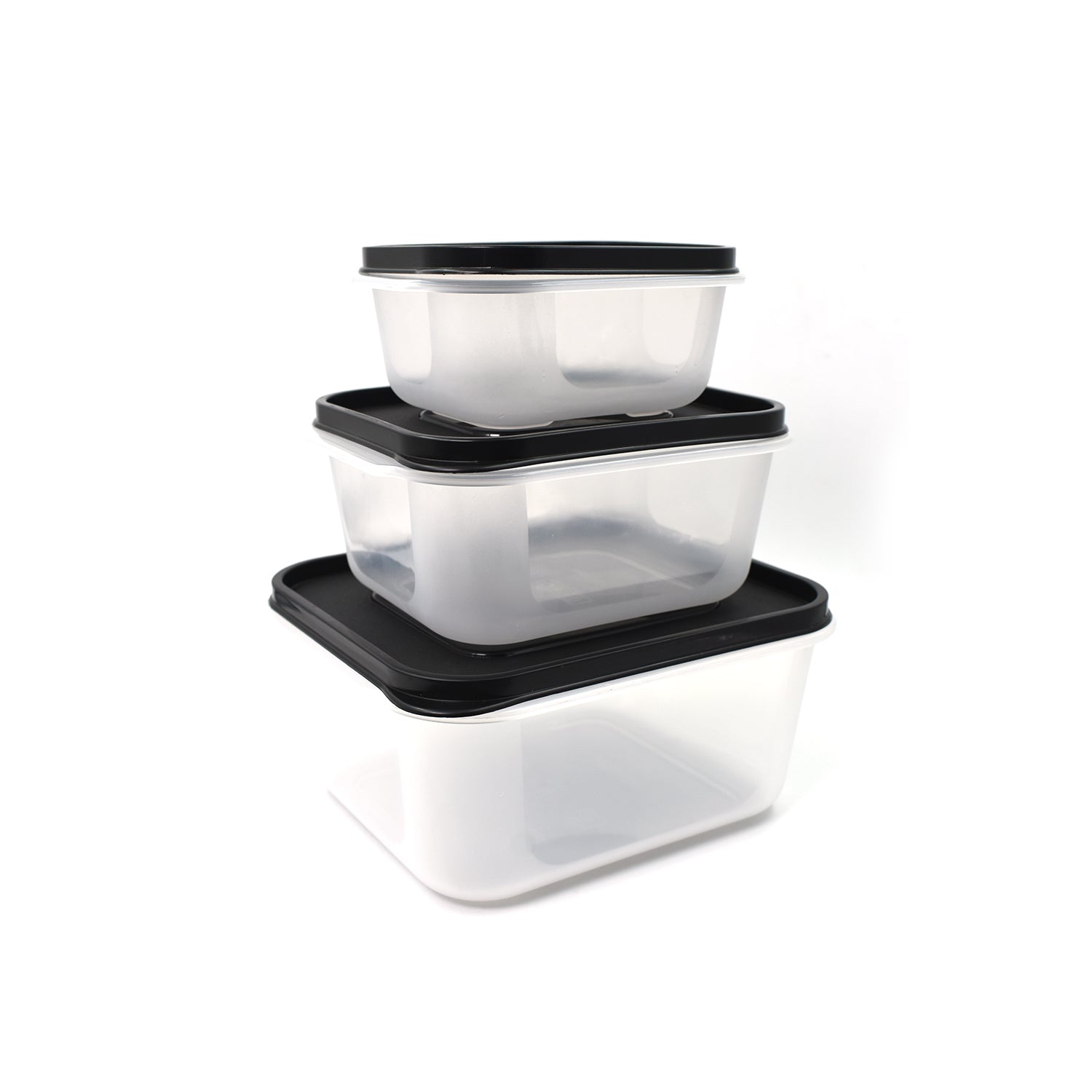 3 Pc Square Container used by various types of peoples for storing their types of stuffs and all purposes.