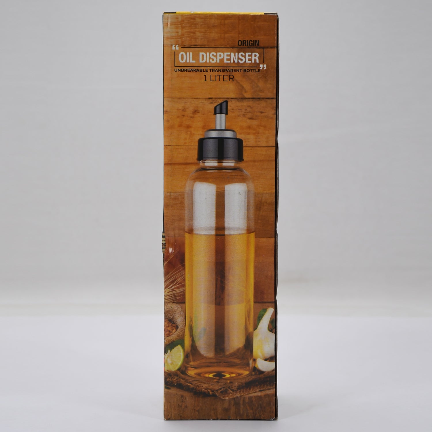 Oil Dispenser Transparent Plastic Oil Bottle |  1 Liter