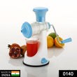 Plastic Multipurpose Manual Juicer Big Multicolor