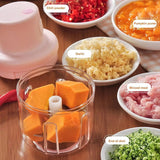 Electric Fruit Vegetable Onion Garlic Cutter Food Speedy Chopper