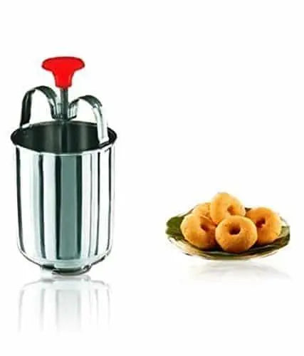 Stainless Steel Medu Vada And Donut Maker For Perfectly Shaped And Crispy Vada Maker