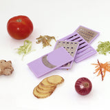 4 In 1 Plastic Vegetable And Fruit Grater And Slicer For Kitchen