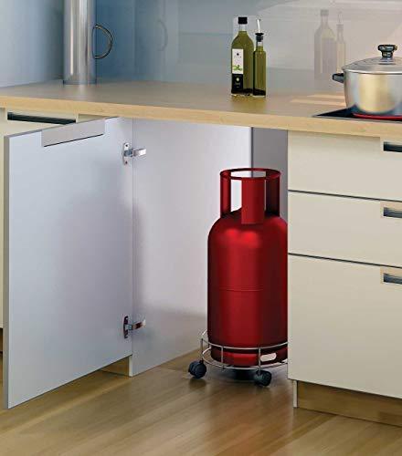 Stainless Steel Gas Cylinder Trolley