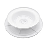 Cake Plates Plastic Pedestal Pastry Cupcake Turnable Stands White 28cm