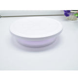 Cake Plates Plastic Pedestal Pastry Cupcake Turnable Stands White 28cm