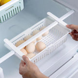 EXPANDABLE ADJUSTABLE MULTIPURPOSE FRIDGE STORAGE BASKET