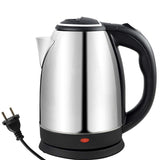 Stainless Steel Electric Kettle with Lid - 2 Litres