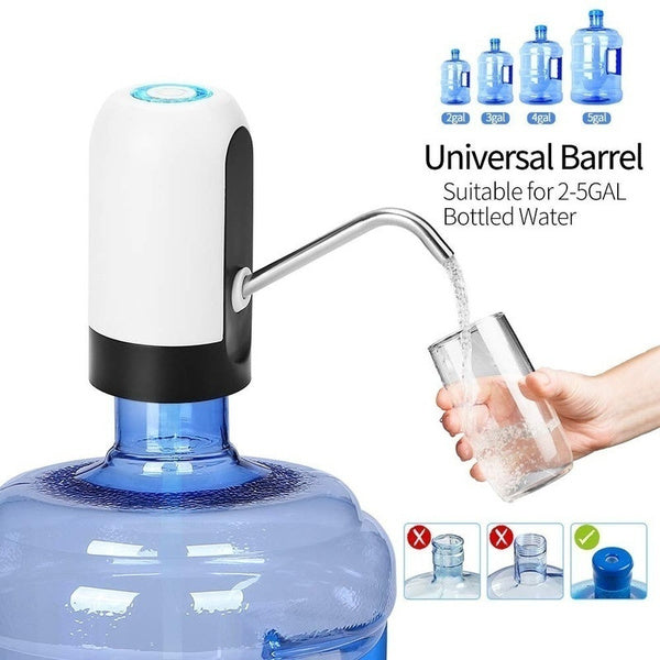 Automatic Drinking Cooler USB Charging Portable Pump Dispenser