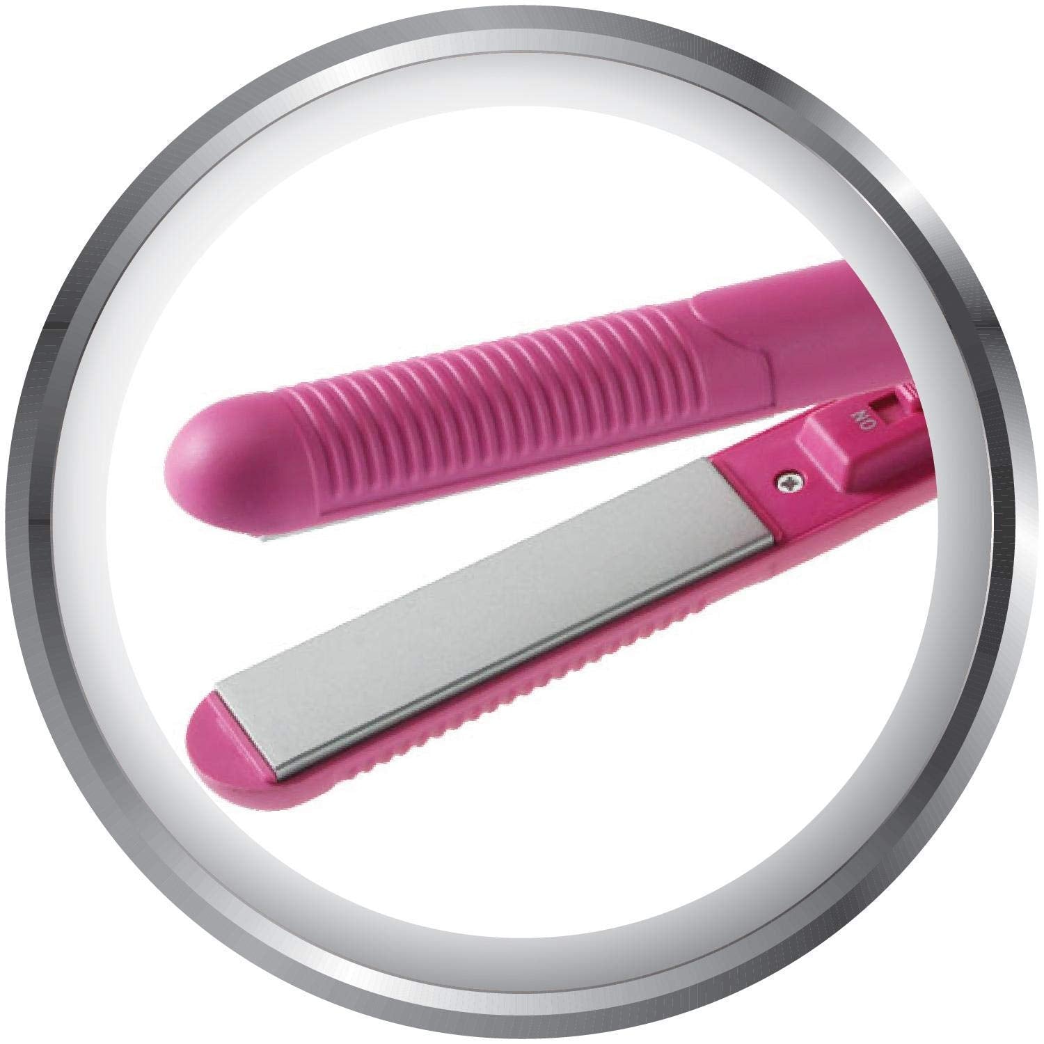 Mini Portable Electronic Hair Straightener and Curler