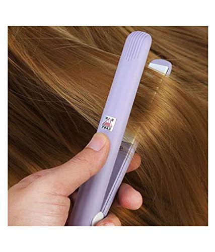 Mini Portable Electronic Hair Straightener and Curler