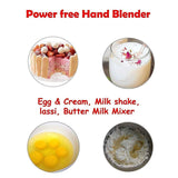 Power free Hand Blender & Beater in kitchen appliances