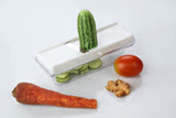 OZXI Vegetable and Dry Fruits Slicer Compact Stainless Steel Blades 1 pcs