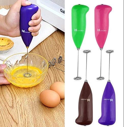 Domum Hand Blender stainless steel stirrer and plastic hand shake 1pcs